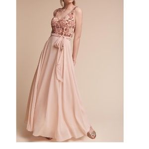 Anthropologie Keira Dress by BHLDN $250 Sz 6 -